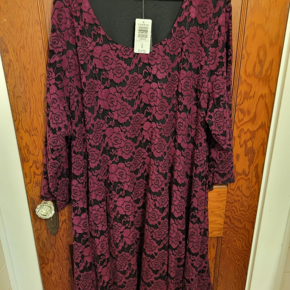 Maroon Torrid Dress